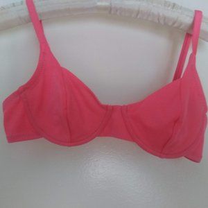 Jag Neon Pink Bikini Top